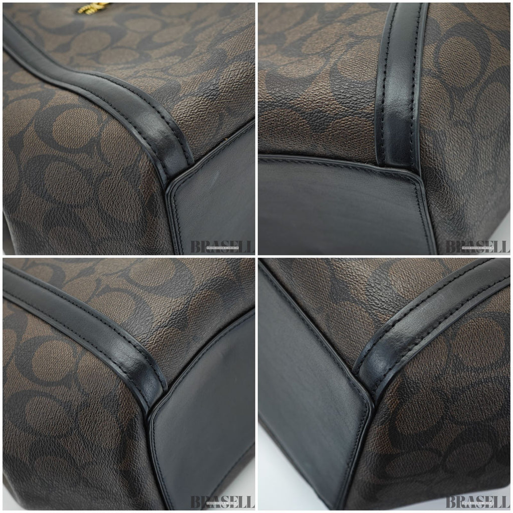 COACH コーチ シグネチャー クリスティ C6232 バッグ ハンドバッグ ブラウン レディース
