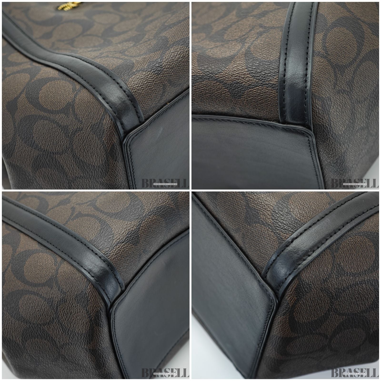 COACH コーチ シグネチャー クリスティ C6232 バッグ ハンドバッグ ブラウン レディース