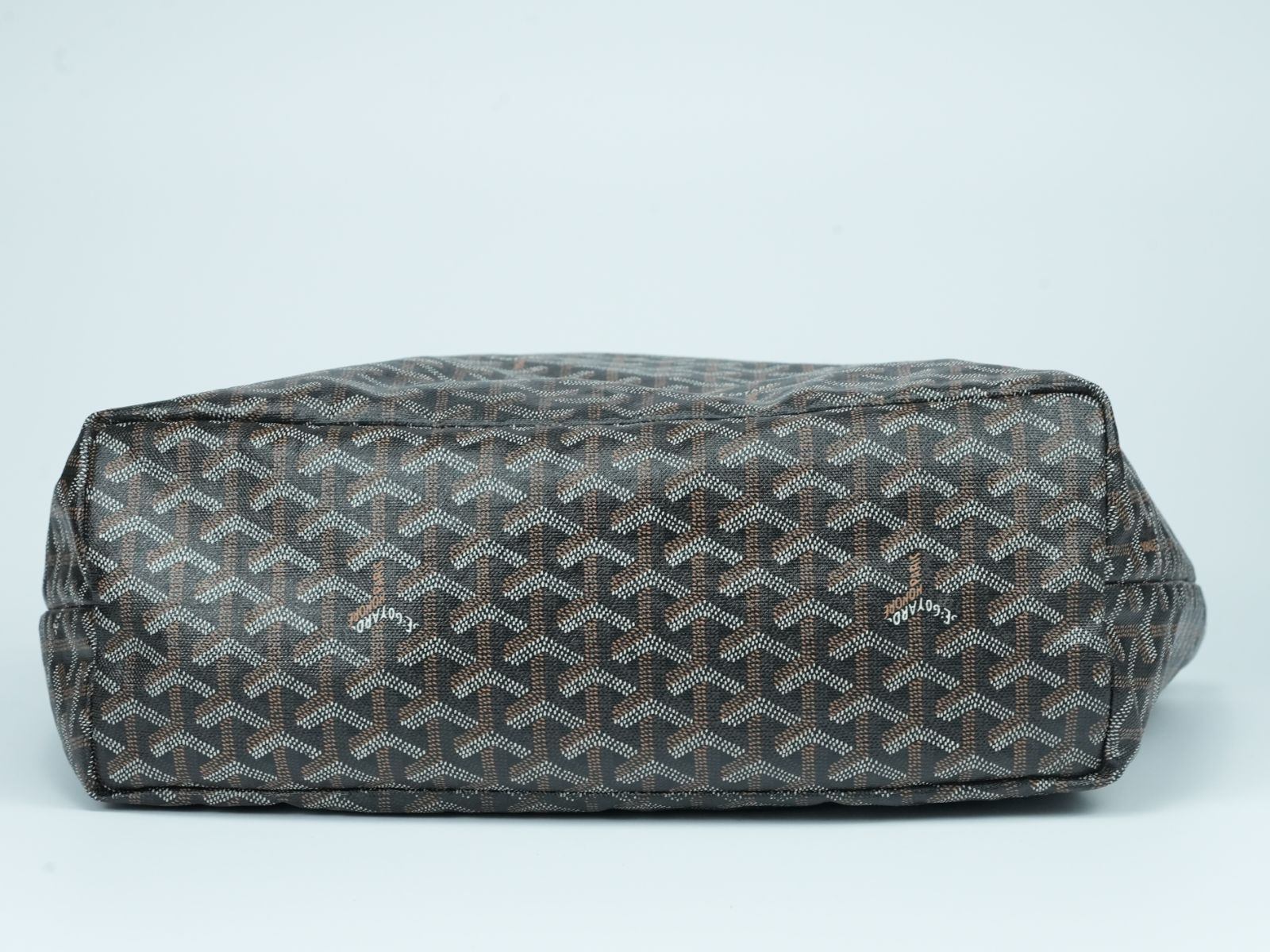 【Sランク・正規品】GOYARD ゴヤール サンルイPM トートバッグ ブラック×ブラウン 保存袋・ポーチ付 A4収納可 美品 St. Louis レディース メンズ ショルダーバッグ ハンドバッグ マザーズバッグ