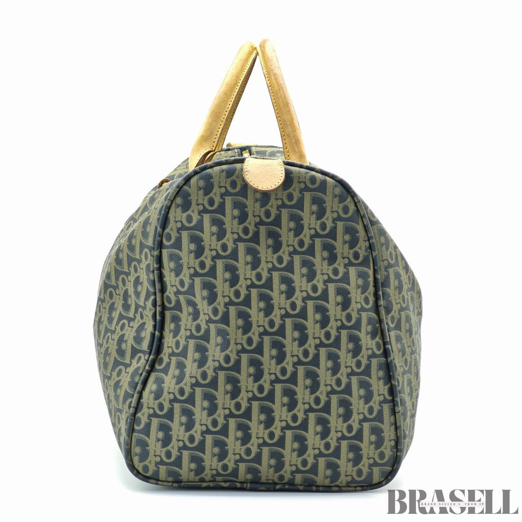 Dior ディオール トロッター ボストンバッグ カーキ 旅行用 トラベルバッグ レディース メンズ