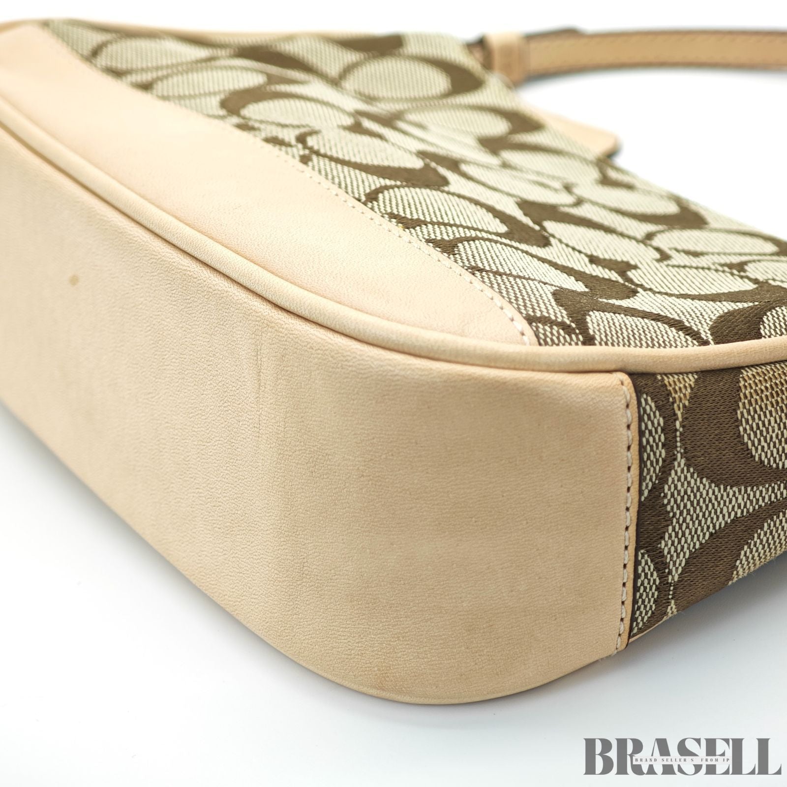 COACH コーチ シグネチャーミニバッグ バッグ ハンドバッグ ベージュ レディース 保存袋