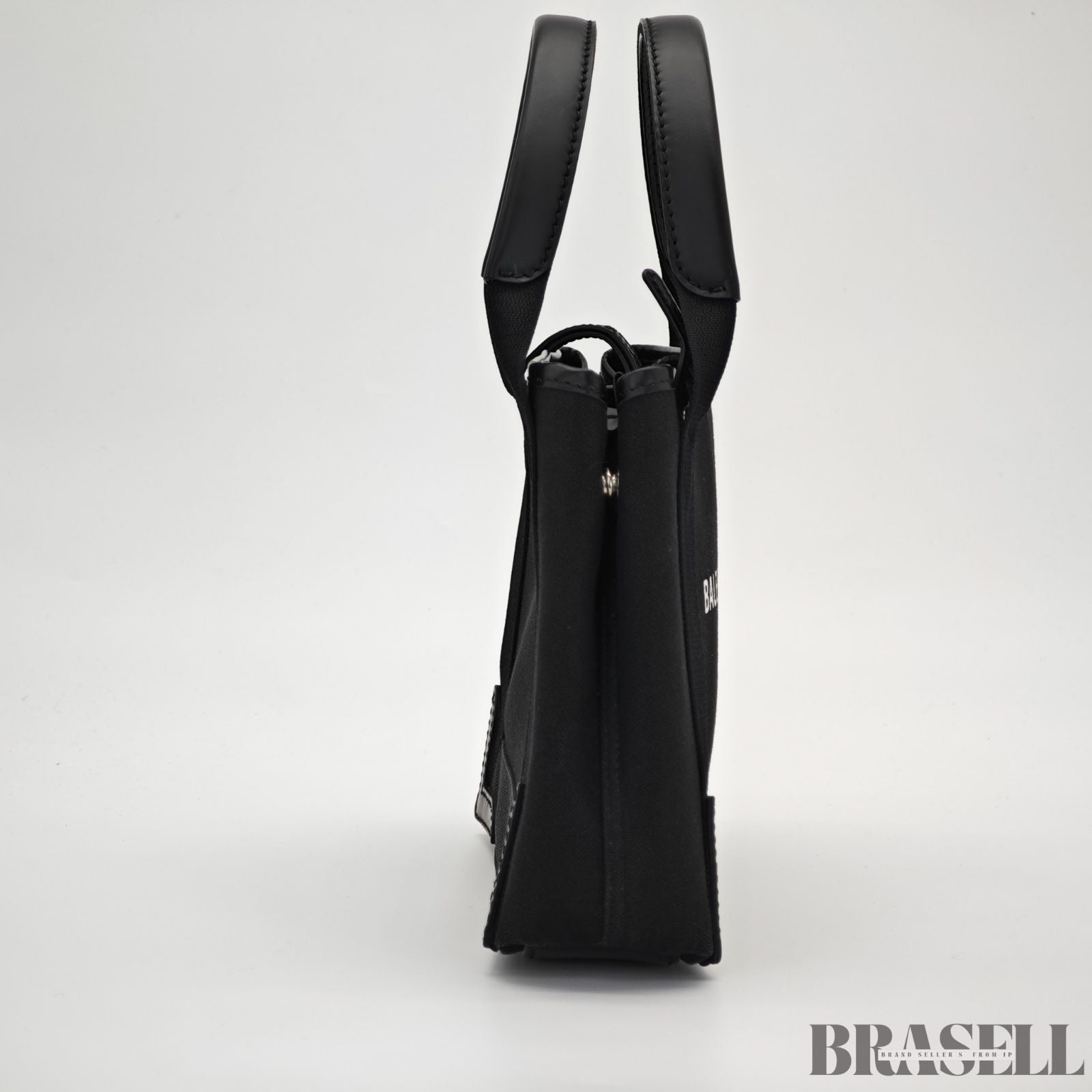 BALENCIAGA バレンシアガ ネイビーカバXS 390346・1000 バッグ ハンドバッグ ショルダーバッグ 2way ブラック レディース 保存袋, ショルダーストラップ