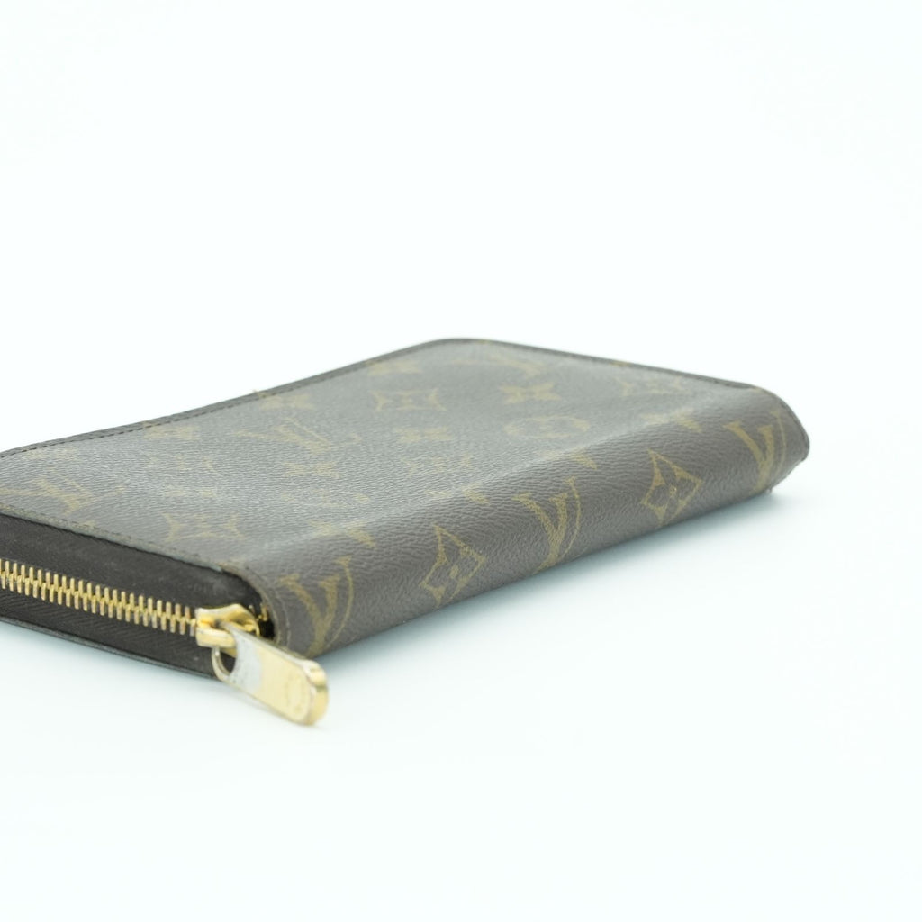 LOUIS VUITTON ルイ・ヴィトン ジッピーウォレット M41895 長財布 ブラウン レディース メンズ 箱