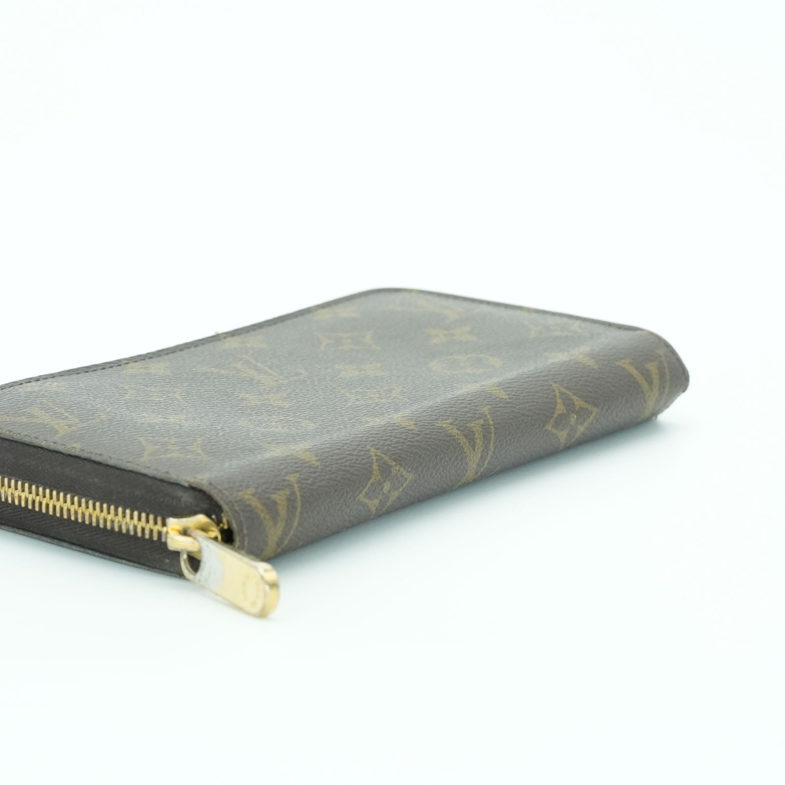 LOUIS VUITTON ルイ・ヴィトン ジッピーウォレット M41895 長財布 ブラウン レディース メンズ 箱