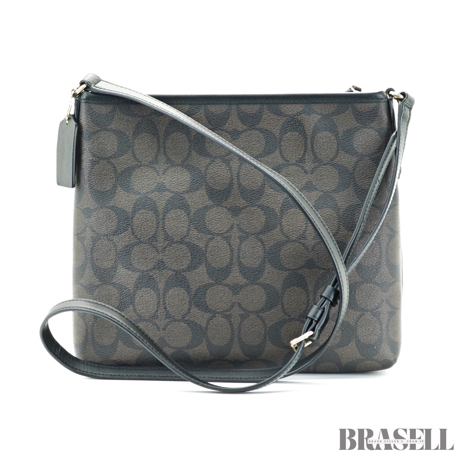 COACH コーチ シグネチャー F29210 バッグ ショルダーバッグ トートバッグ ブラウン レディース 保存袋