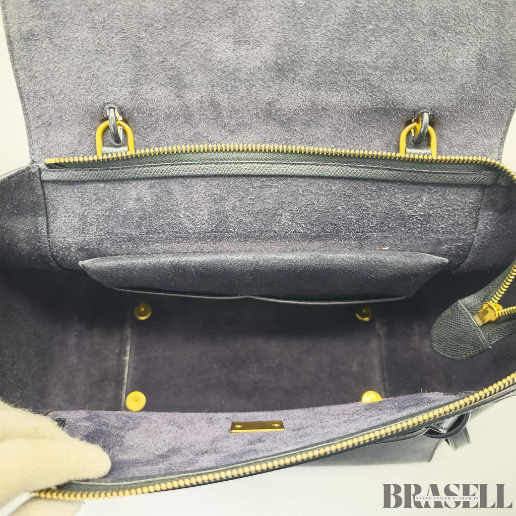 CELINE セリーヌ ラゲージショルダーバッグ バッグ 2way ブラック レディース 保存袋