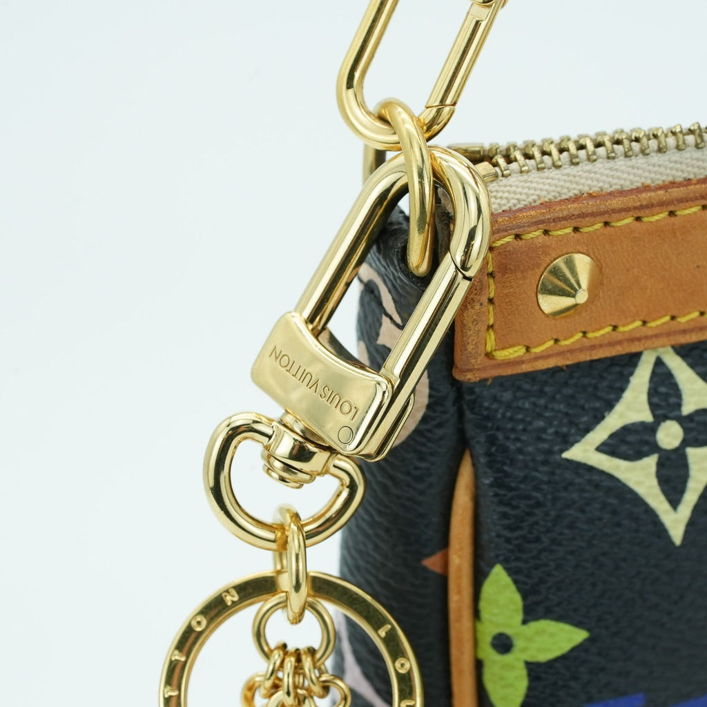 LOUIS VUITTON キーホルダー･スプリング ストリート M01187 キーボルダー ゴールド レディース メンズ 箱
