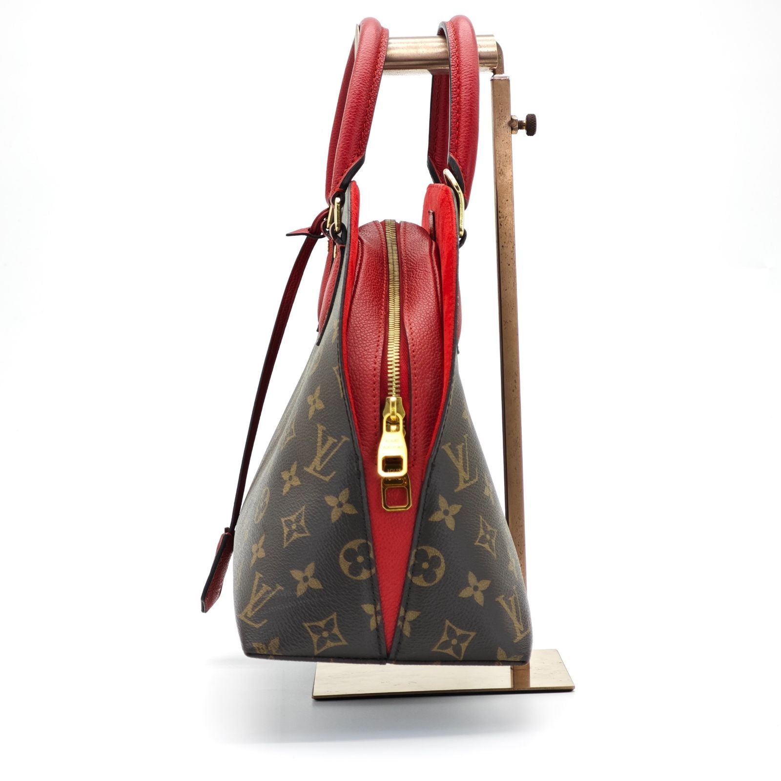 LOUIS VUITTON ルイ・ヴィトン モノグラム アルマ M41779 バッグ ハンドバッグ ショルダーバッグ 2way ブラウン レディース ショルダーストラップ