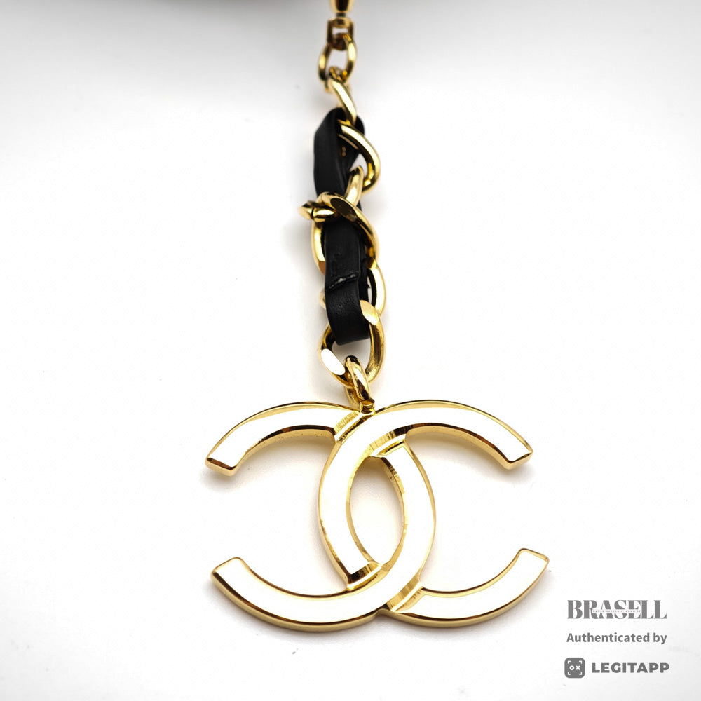 CHANEL シャネル マトラッセ ラムスキン チェーンショルダー ブラック