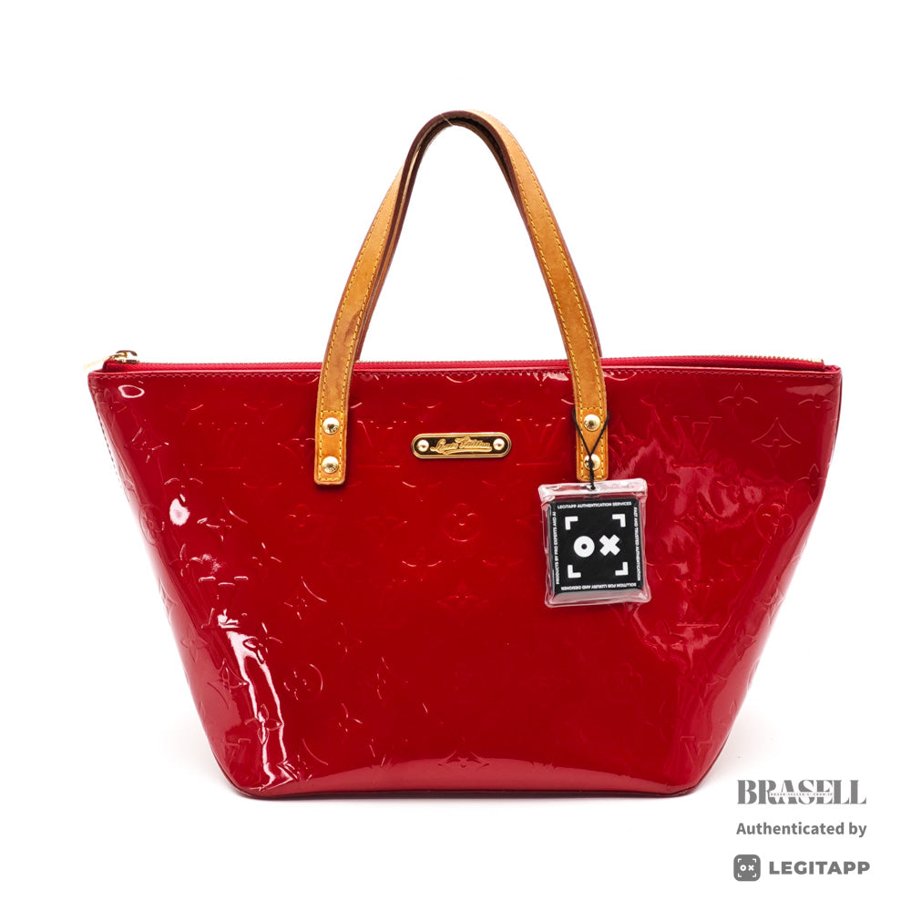 LOUIS VUITTON ルイ・ヴィトン ベルヴューPM モノグラム・ヴェルニ パテントレザー ハンドバッグ M93583