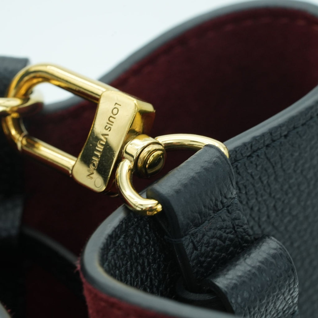 LOUIS VUITTON ネオノエ MM M45497 ハンドバッグ ポーチ付き 2way ショルダーバッグ ブラック レディース 保存袋 ショルダーストラップ