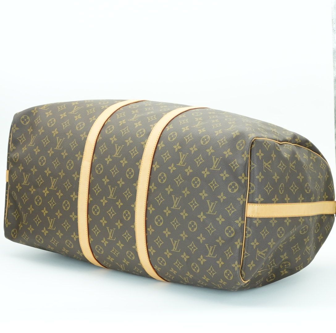 LOUIS VUITTON ルイ・ヴィトン キーポル60 M41422 ボストンバッグ 旅行 大容量 ブラウン レディース メンズ