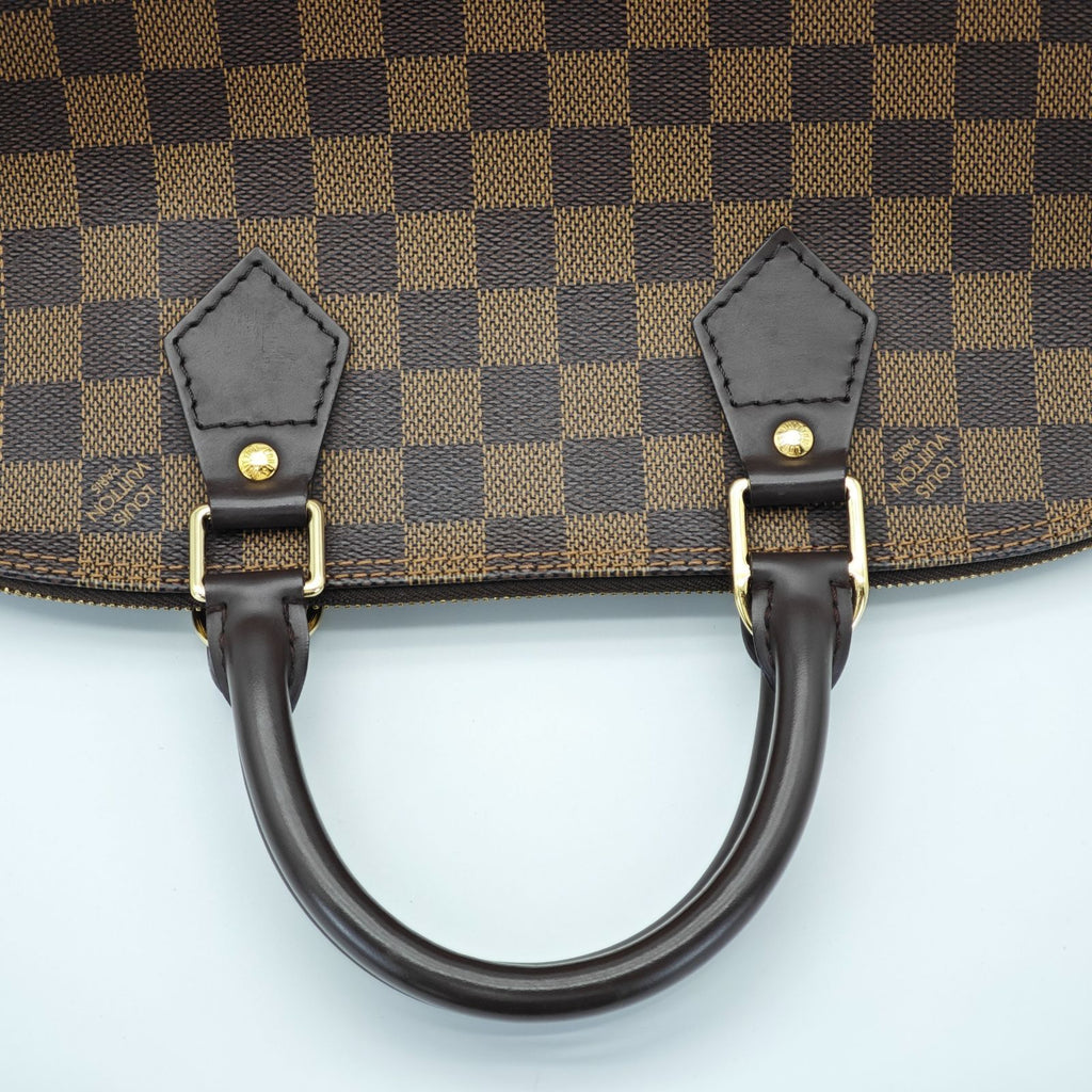 LOUIS VUITTON ルイ・ヴィトン ダミエ・エベヌ アルマ N51131 バッグ ハンドバッグ ブラウン レディース 保存袋  パドロック カデナ 南京錠 鍵