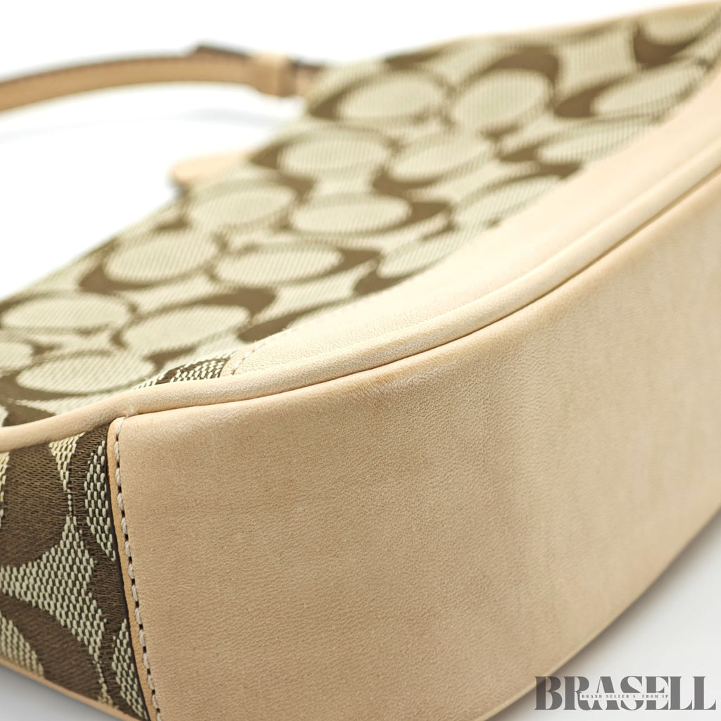 COACH コーチ シグネチャーミニバッグ バッグ ハンドバッグ ベージュ レディース 保存袋