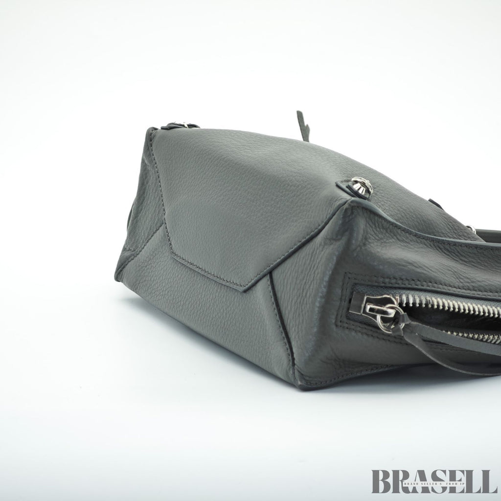 BALENCIAGA バレンシアガ ペーパーA4/357333 バッグ 2way ハンドバッグ ショルダーバッグ グレー レディース ショルダーストラップ