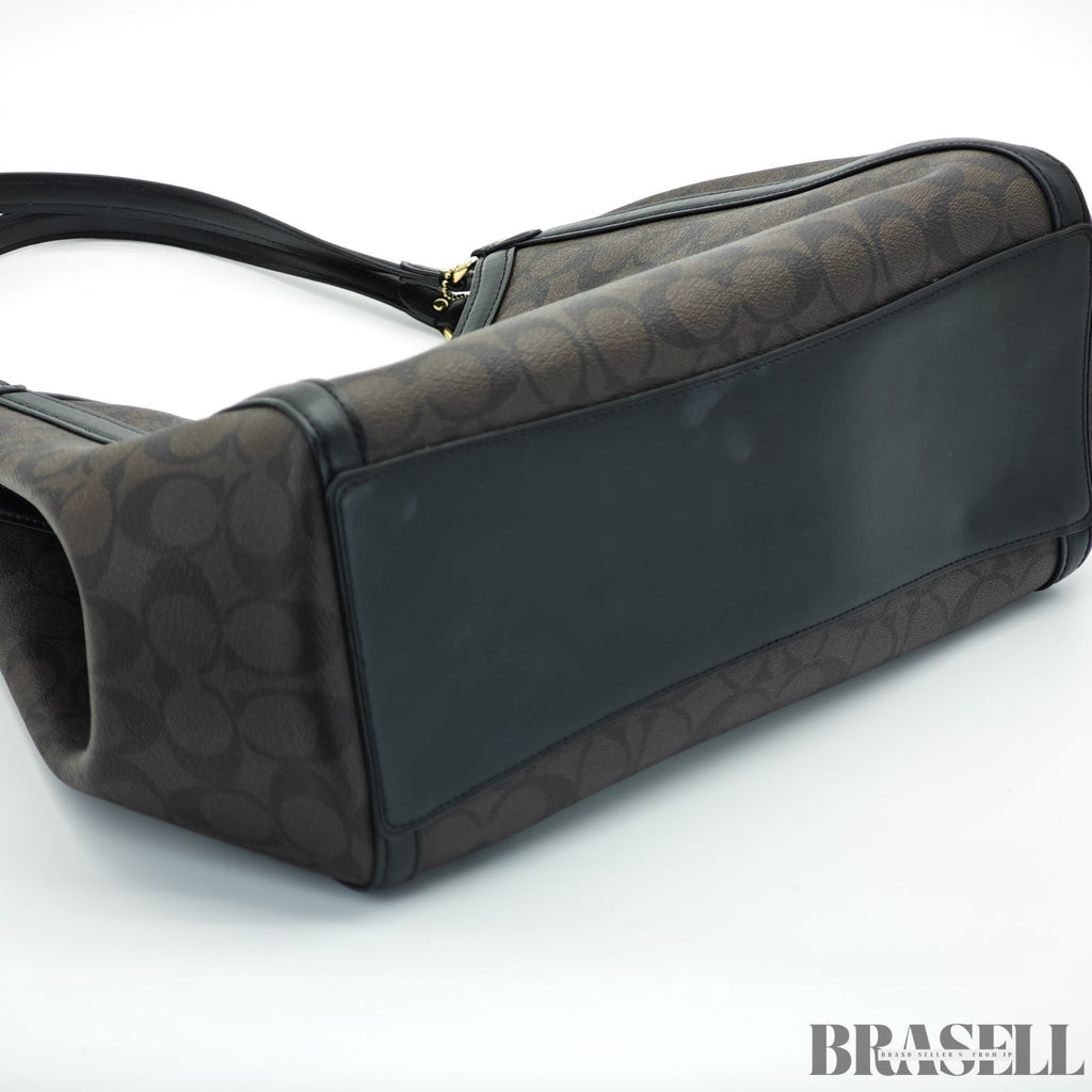 COACH コーチ シグネチャー クリスティ C6232 バッグ ハンドバッグ ブラウン レディース