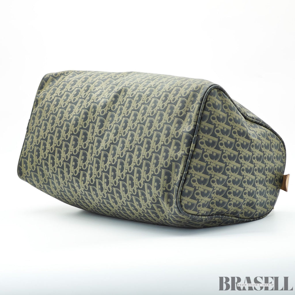 Dior ディオール トロッター ボストンバッグ カーキ 旅行用 トラベルバッグ レディース メンズ