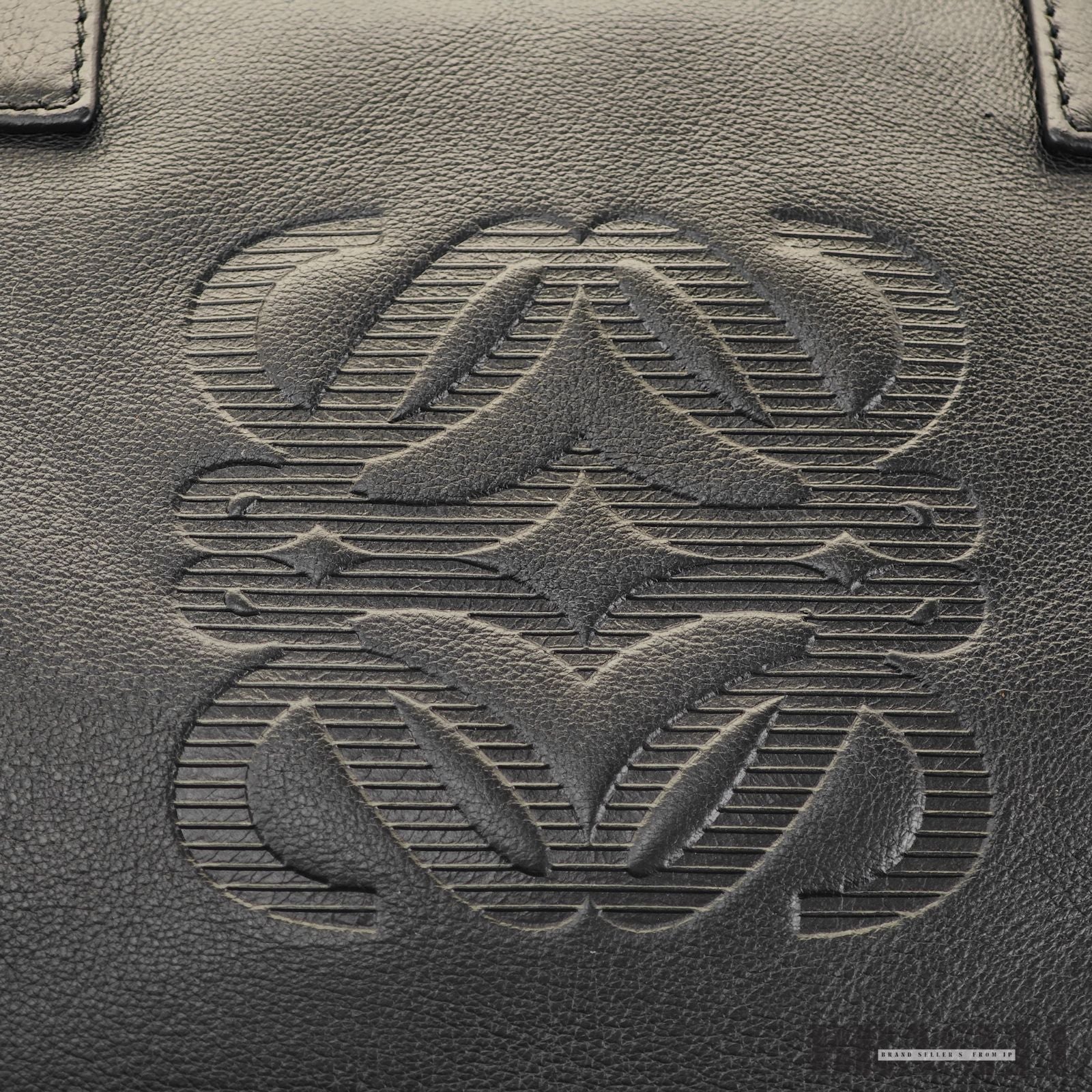 LOEWE ロエベ アマソナ36 バッグ ハンドバッグ 横長 ブラック シルバー金具 レディース メンズ