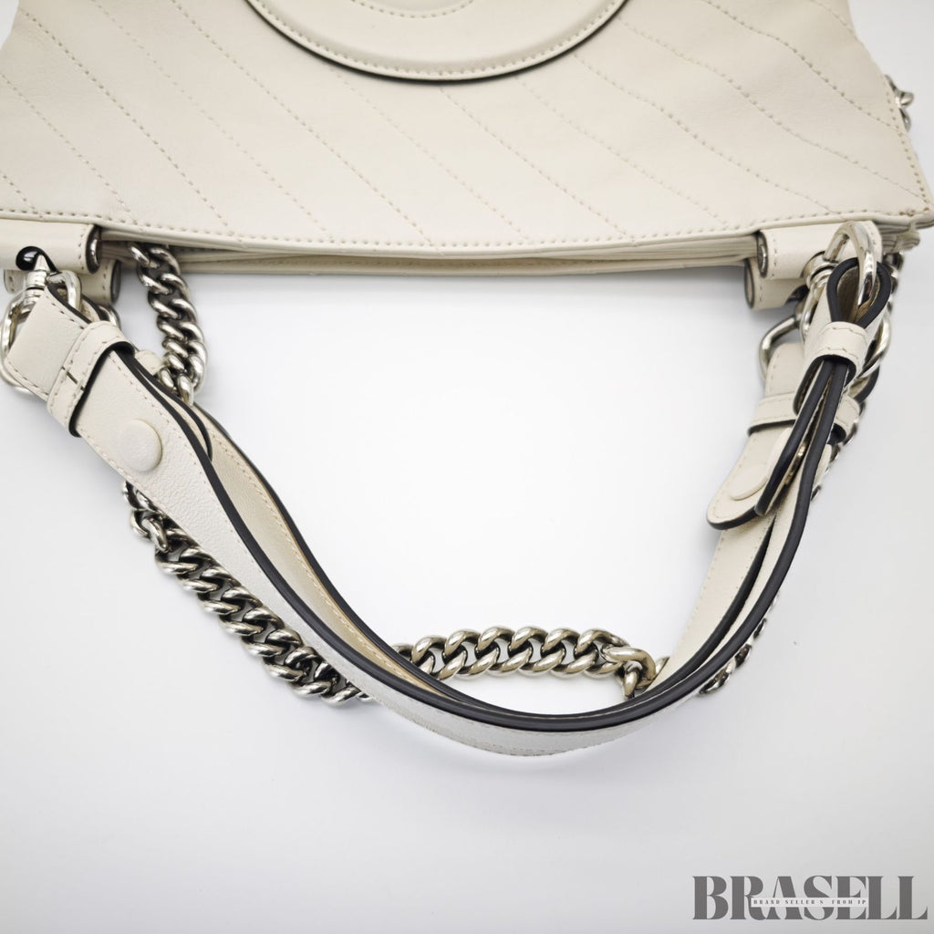 GUCCI グッチ ブロンディ トート バッグ ベージュ アイボリー レディース 保存袋