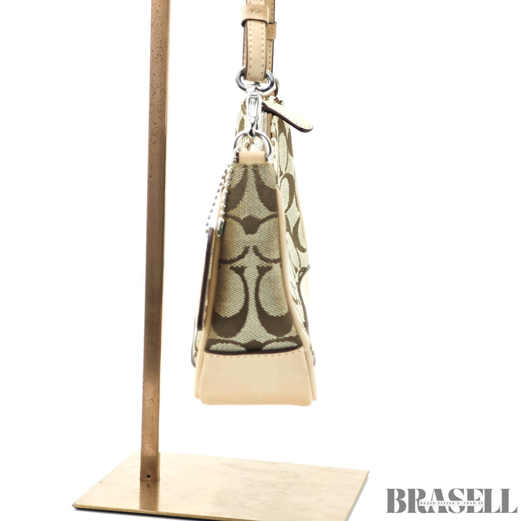 COACH コーチ シグネチャーミニバッグ バッグ ハンドバッグ ベージュ レディース 保存袋