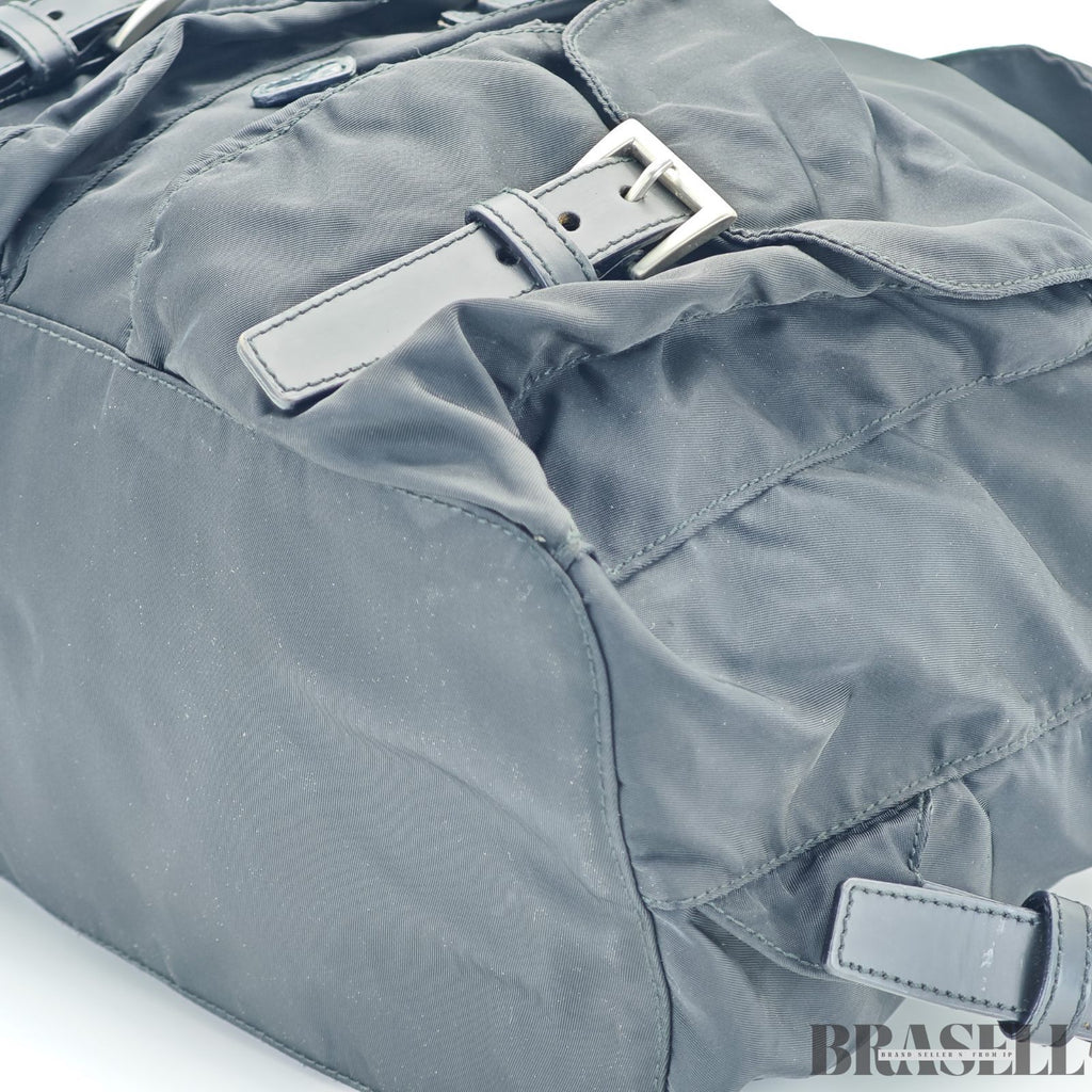 PRADA プラダ テスート ナイロンリュックサック  M212500 ブラック ギャランティーカード レディース メンズ