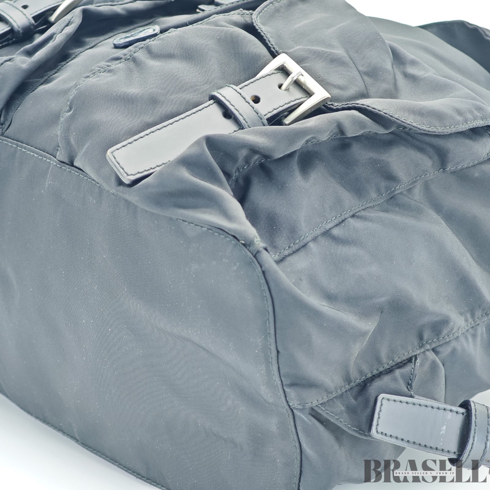 PRADA プラダ テスート ナイロンリュックサック  M212500 ブラック ギャランティーカード レディース メンズ