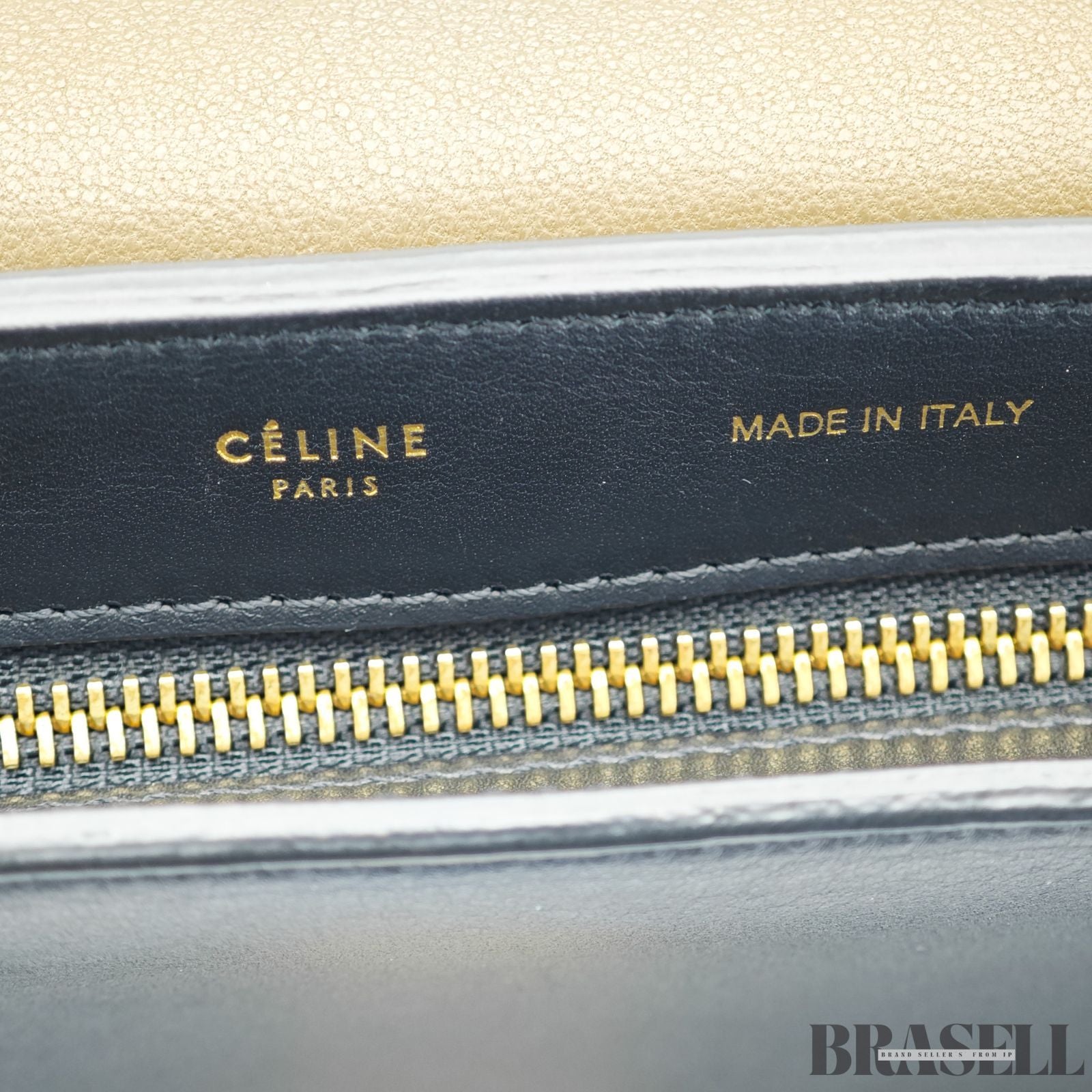 CELINE セリーヌ トラペーズ スモール 2WAYバッグ バッグ 2way フラップ ブラック レディース メンズ ショルダーストラップ