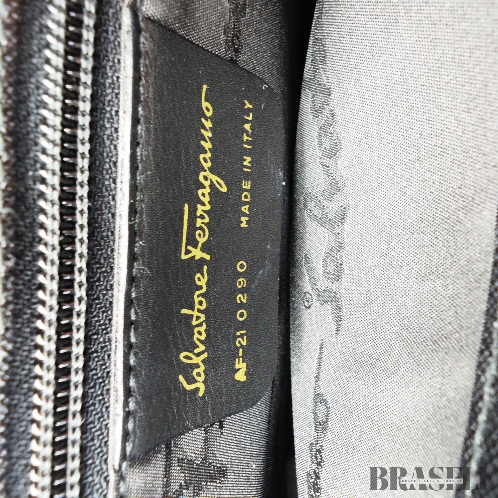 Ferragamo フェラガモ ガンチーニ 2way ショルダーバッグ バッグ トートバッグ ブラック レディース ショルダーストラップ