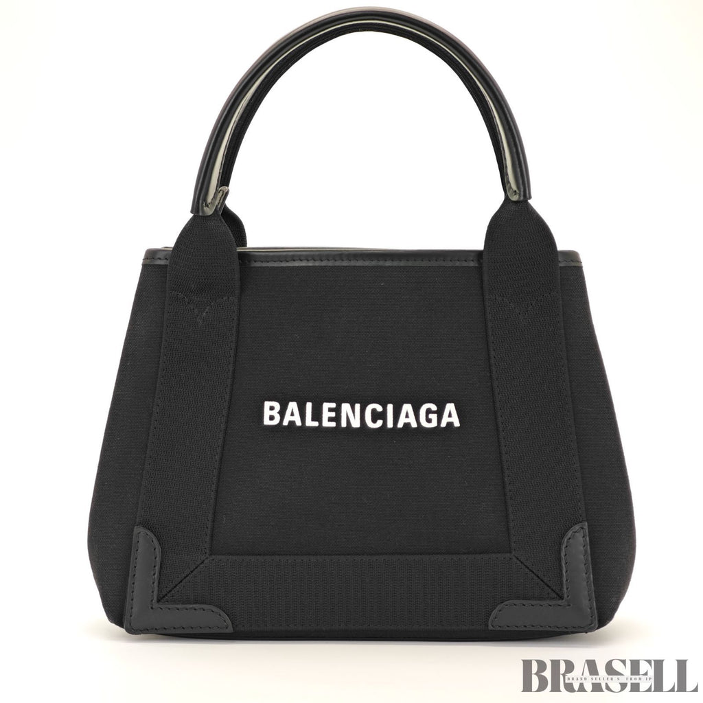 BALENCIAGA バレンシアガ ネイビーカバXS 390346・1000 バッグ ハンドバッグ ショルダーバッグ 2way ブラック レディース 保存袋, ショルダーストラップ
