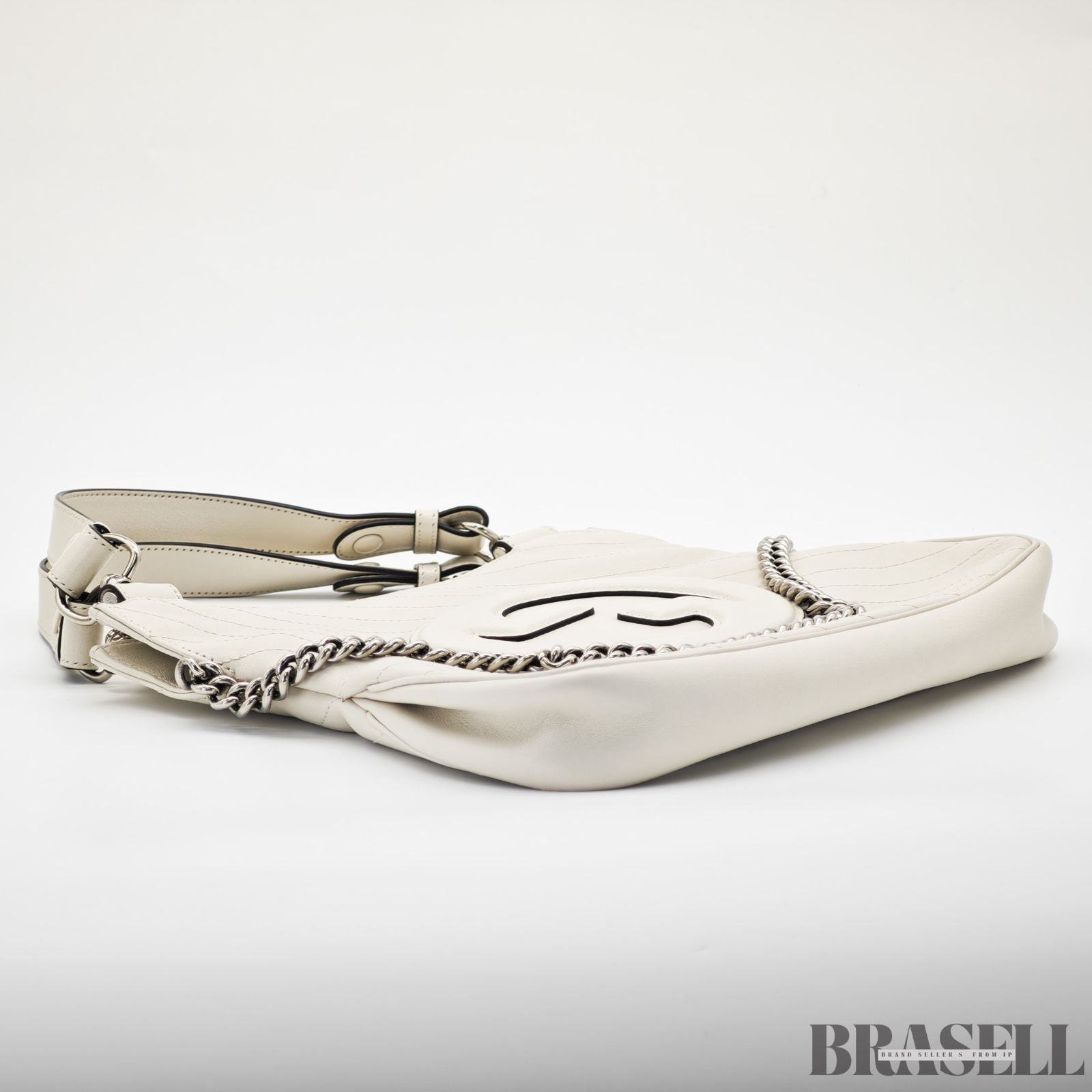 GUCCI グッチ ブロンディ トート バッグ ベージュ アイボリー レディース 保存袋