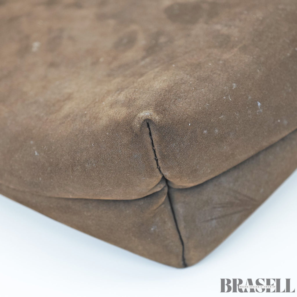 Salvatore Ferragamo サルヴァトーレフェラガモ ヴァラ バッグ ショルダーバッグ スウェード ブラウン レディース