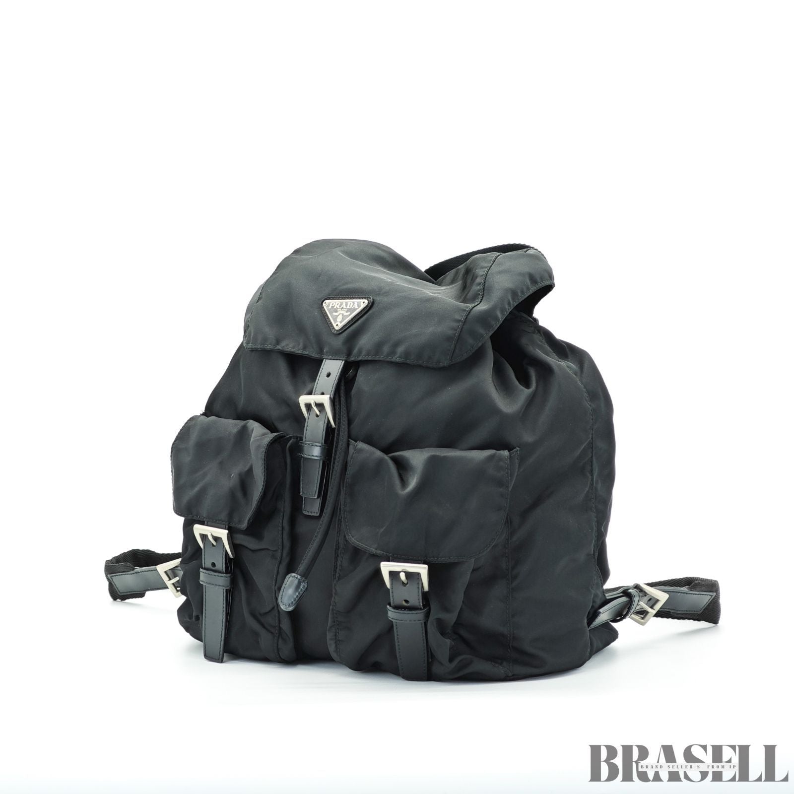 PRADA プラダ テスート ナイロンリュックサック  M212500 ブラック ギャランティーカード レディース メンズ