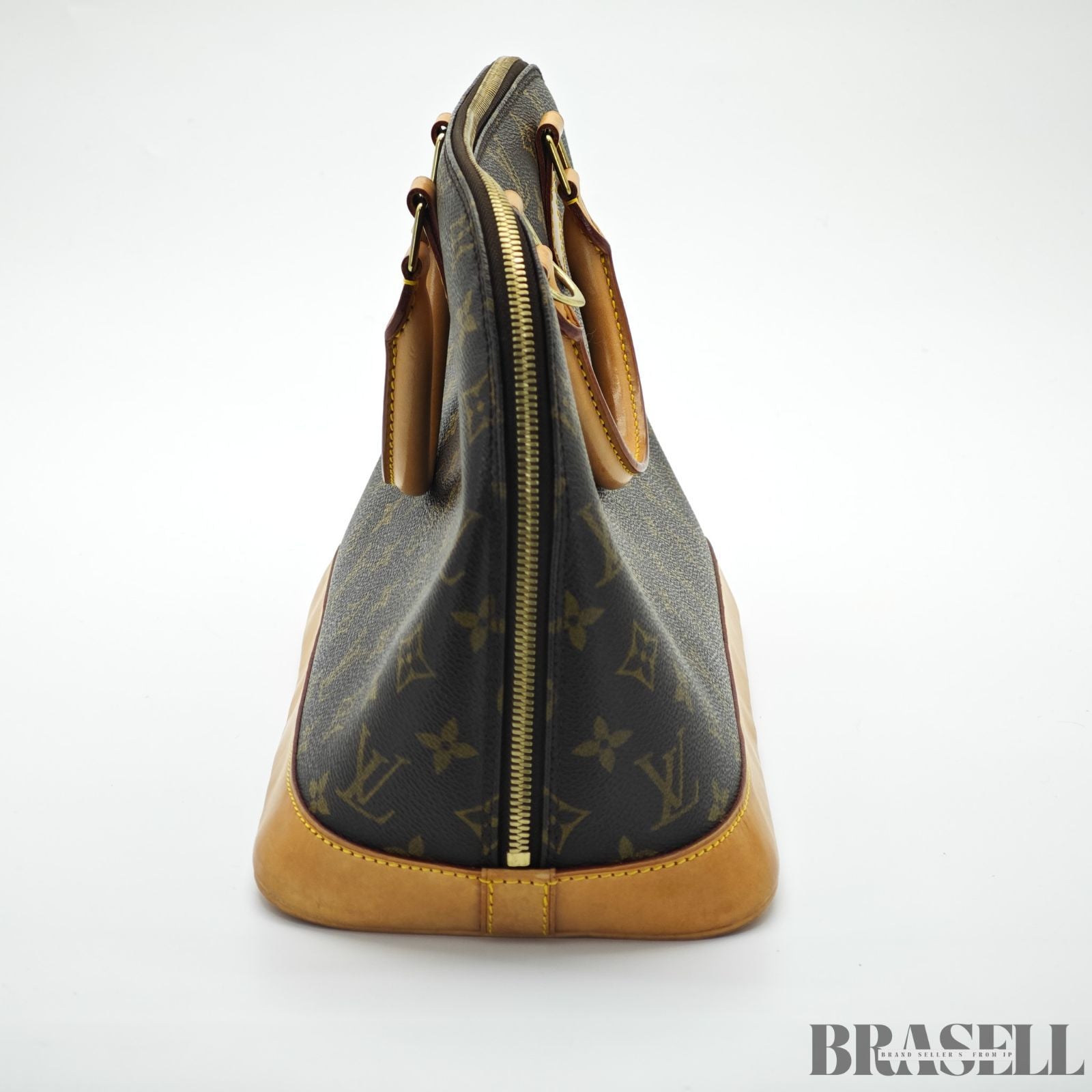 LOUIS VUITTON ルイヴィトン モノグラム アルマPM M53151 バッグ ハンドバッグ ブラウン レディース パドロック