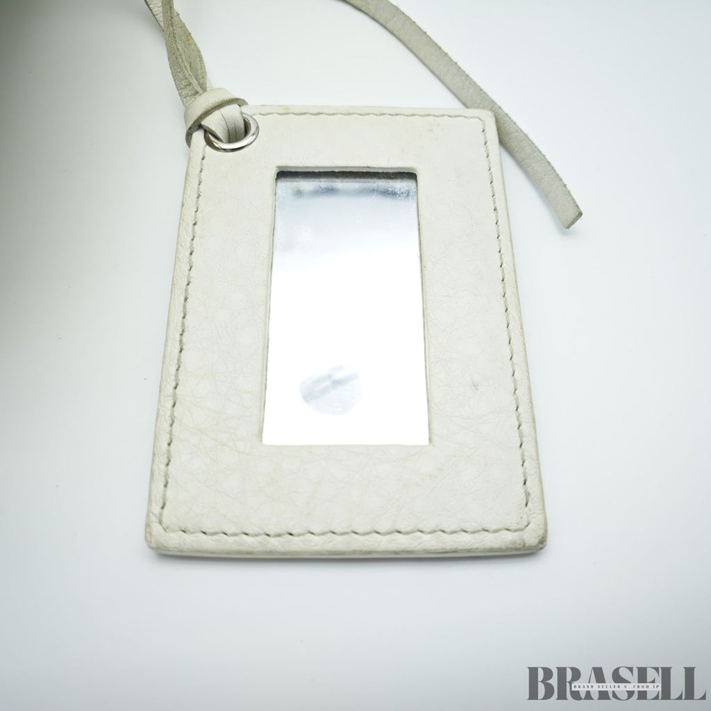 BALENCIAGA バレンシアガ THE PAPER 370926 バッグ 2way ハンドバッグ ショルダーバッグ アイボリー レディース ショルダーストラップ