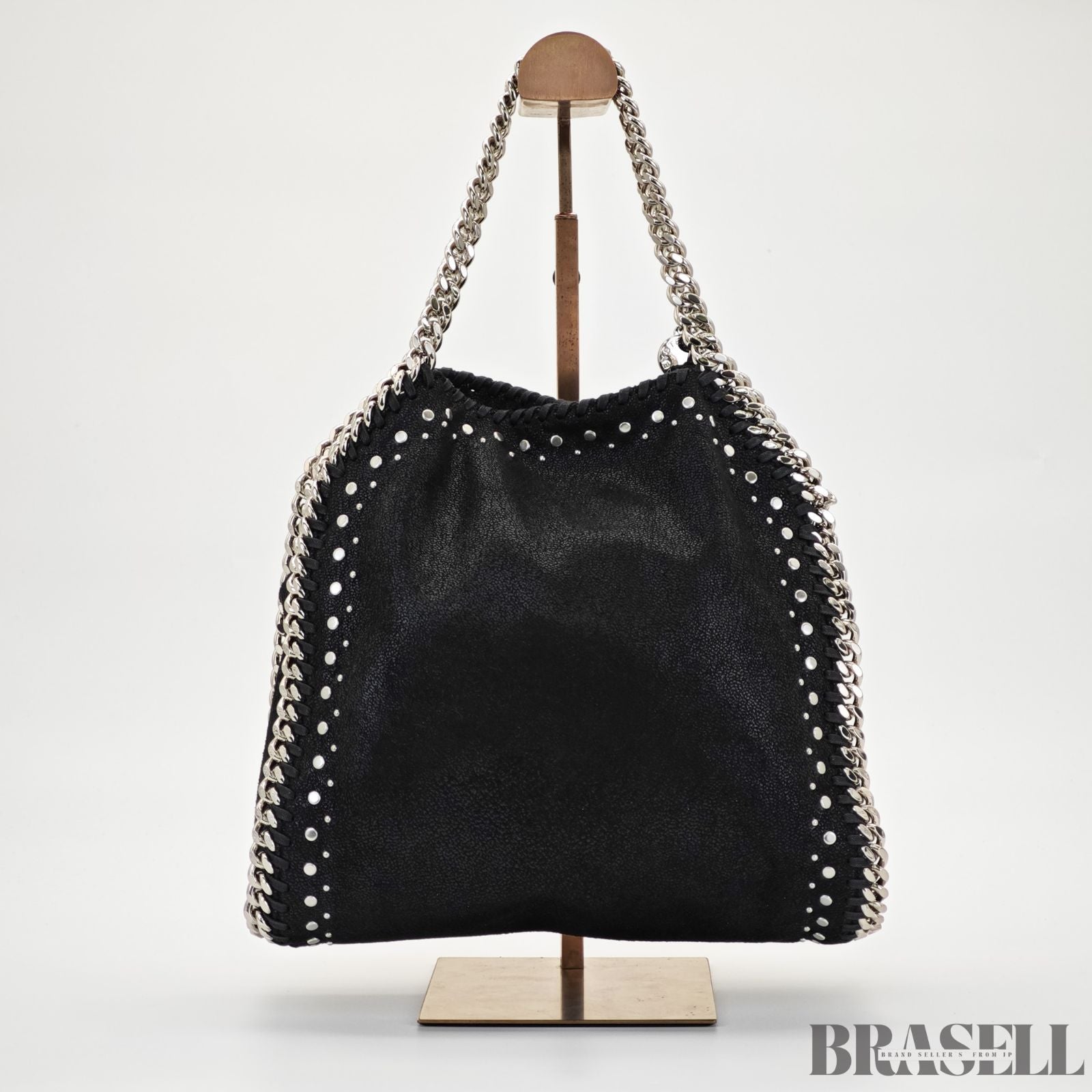 Stella McCartney ステラマッカートニー ショルダーバッグ バッグ ハンドバッグ ショルダーバッグ 2way スタッズ 鋲 ブラック レディース