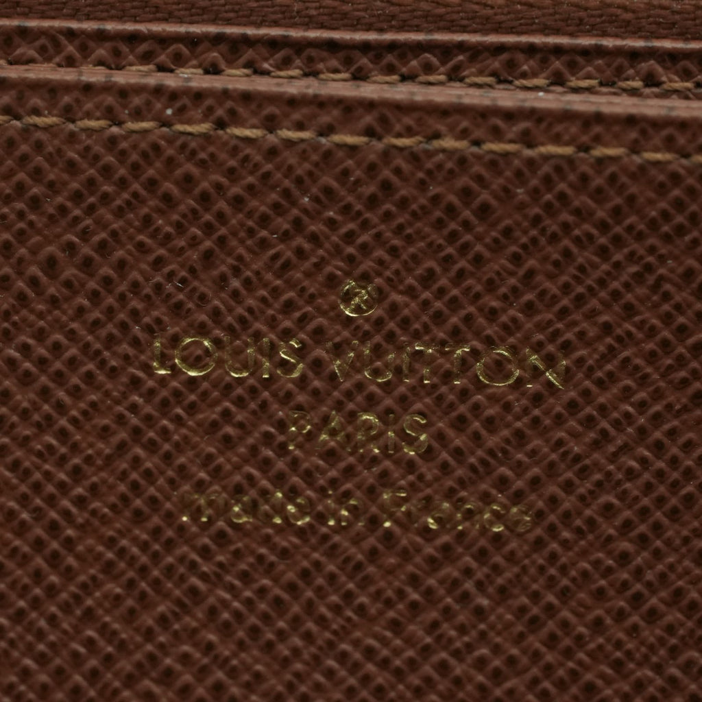LOUIS VUITTON ルイ・ヴィトン ジッピーウォレット M41895 長財布 ブラウン レディース メンズ 箱