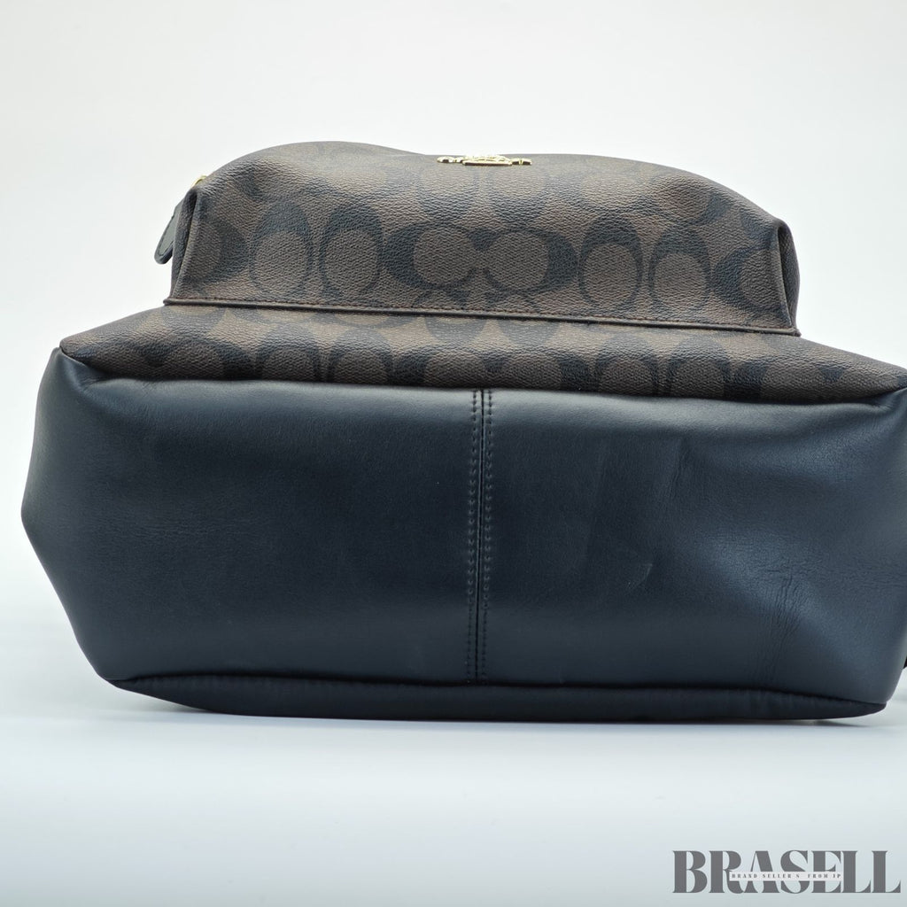 COACH コーチ チャーリー シグネチャーリュック バッグ ブラウン レディース メンズ バックパック