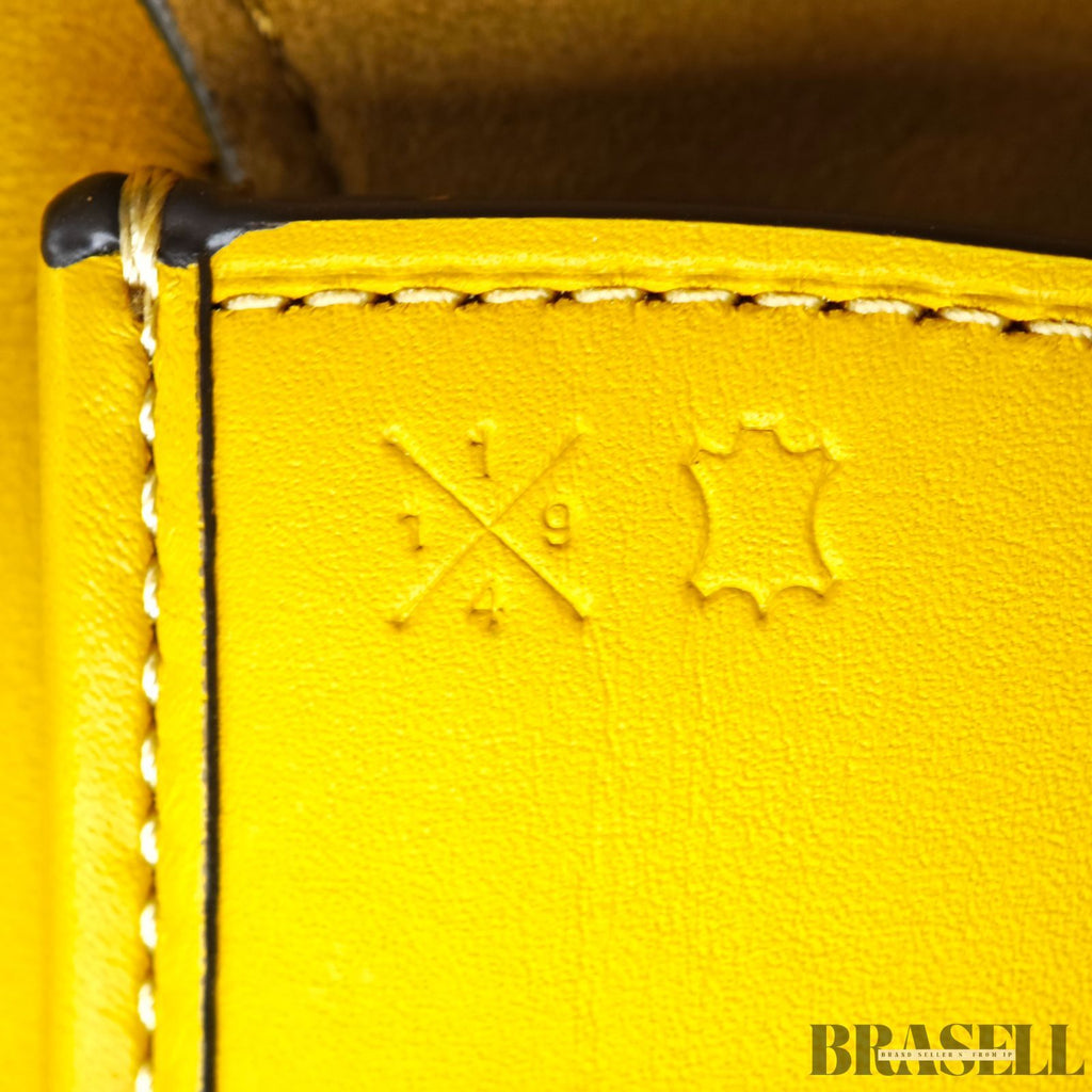 COACH コーチ タビー メッセンジャー バッグ ショルダーバッグ フラップ コンパクト イエロー レディース
