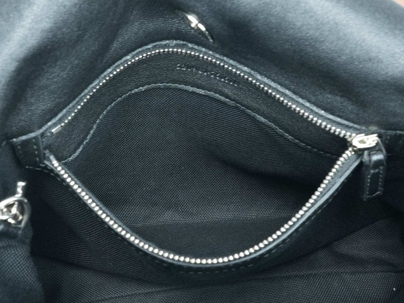 【RFIDタグ付】GUCCI グッチ ブロンディ トートバッグ 751518 ブラック レザー 2way チェーン ショルダー 美品 ハンドバッグ ショルダーバッグ 黒 メンズ レディース bag
