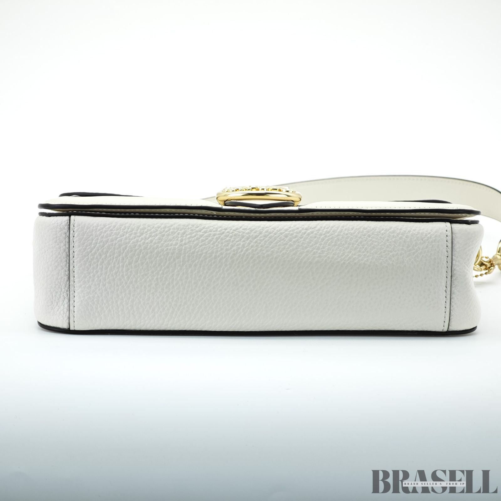 COACH コーチ サルキー F05497 バッグ ハンドバッグ フラップ コンパクト チョーク アイボリー レディース 保存袋