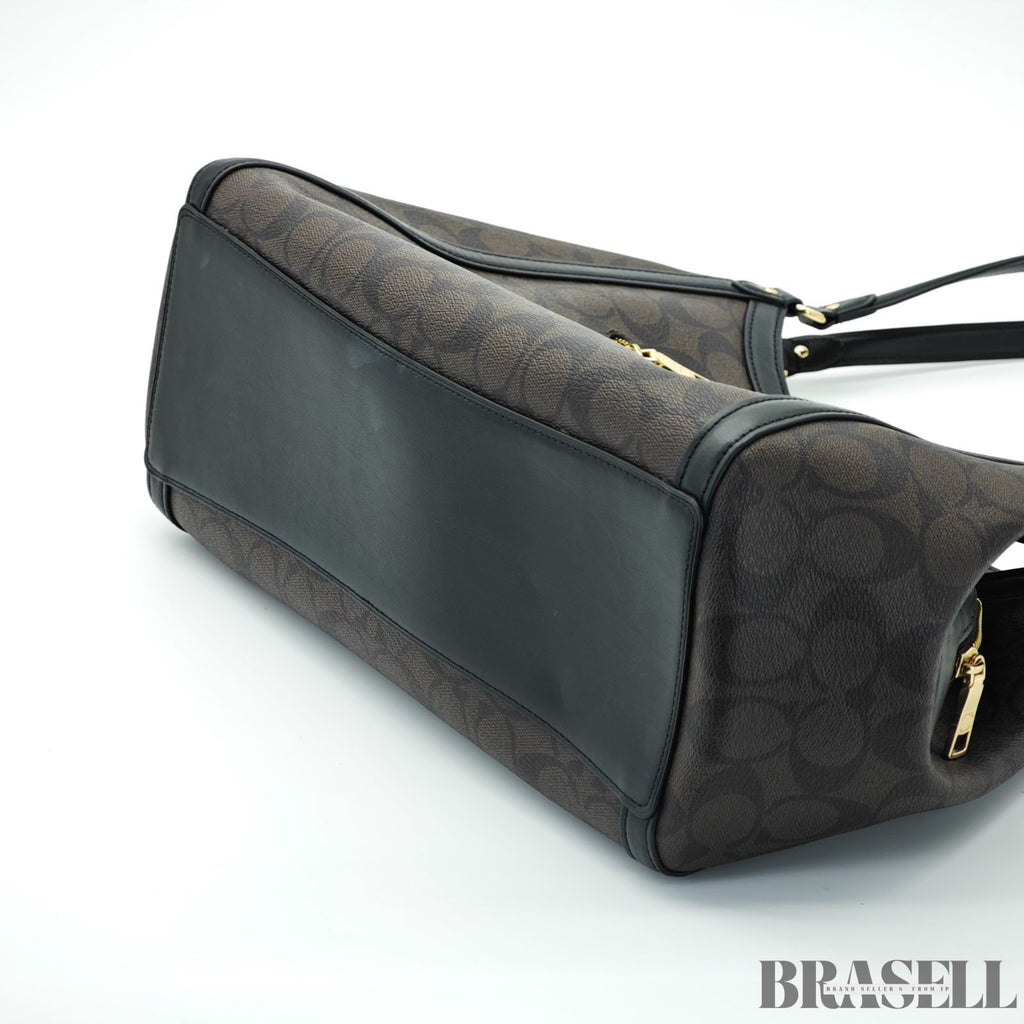 COACH コーチ シグネチャー クリスティ C6232 バッグ ハンドバッグ ブラウン レディース