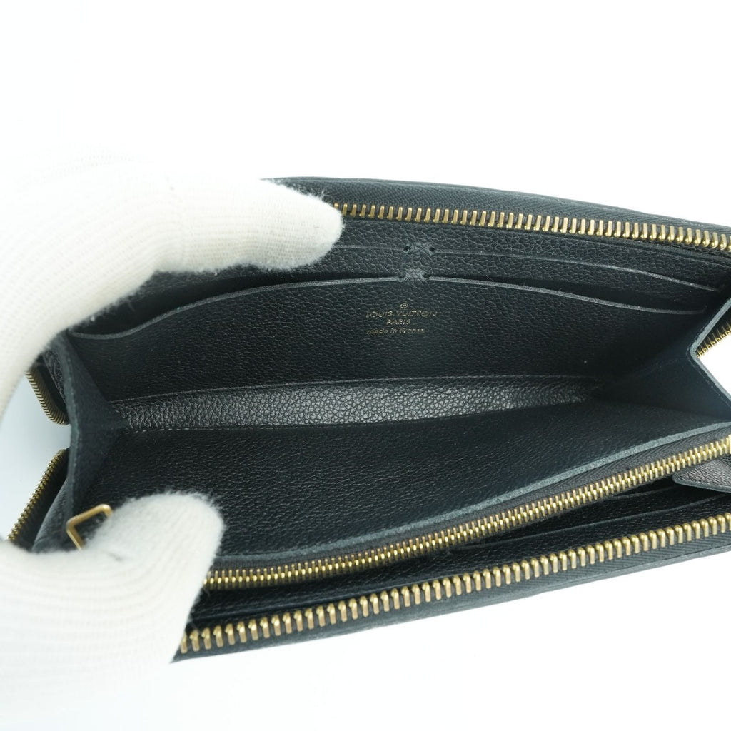 LOUIS VUITTON アンプラント ポルトフォイユ･クレマンス M60171 長財布 ブラック レディース メンズ 箱 保存袋