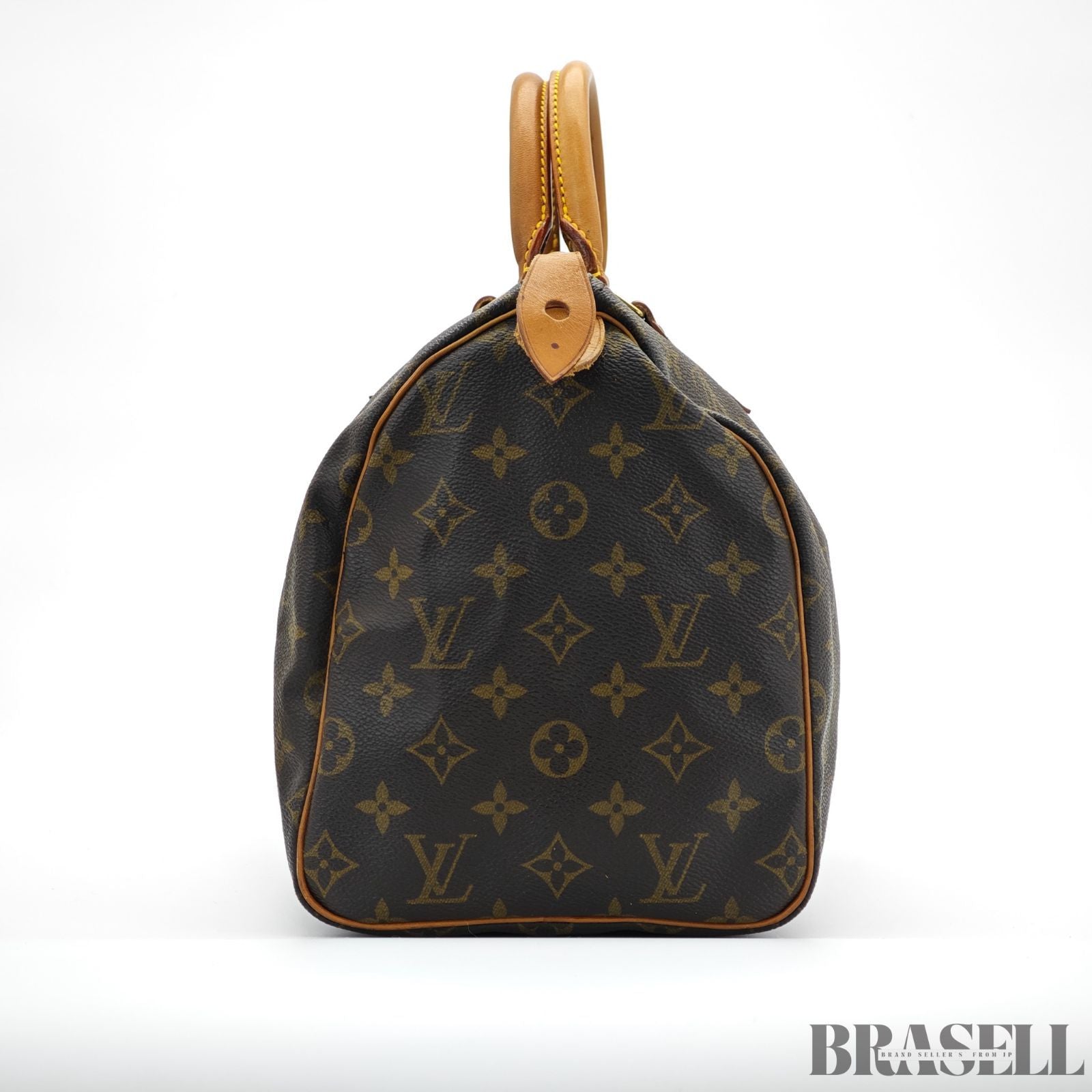LOUIS VUITTON ルイ・ヴィトン スピーディ30 M41526 バッグ ハンドバッグ ブラウン レディース メンズ パドロック 鍵