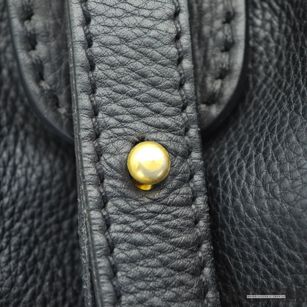miu miu ミュウミュウ ハンドバッグ トートバッグ ショルダーバッグ  RR1312 バッグ 横長 ブラック 黒 レディース