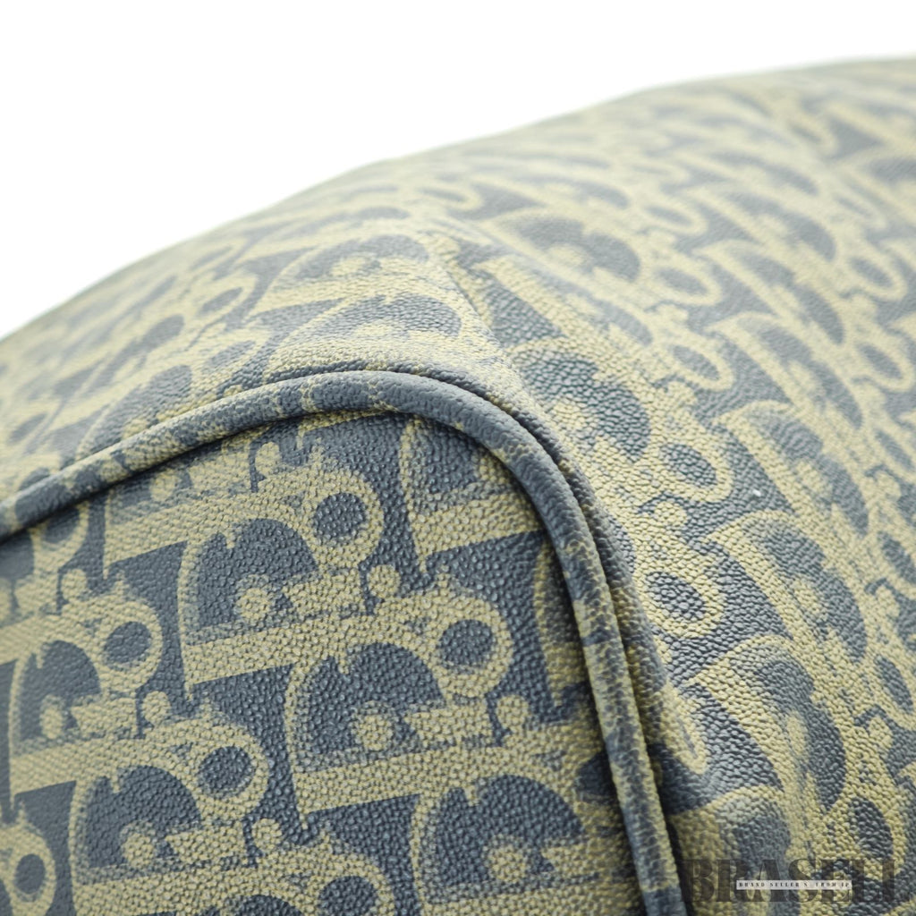 Dior ディオール トロッター ボストンバッグ カーキ 旅行用 トラベルバッグ レディース メンズ