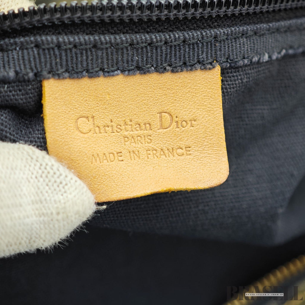 Dior ディオール トロッター ボストンバッグ カーキ 旅行用 トラベルバッグ レディース メンズ