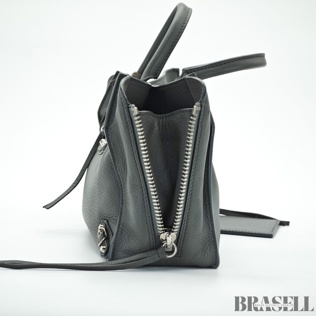 BALENCIAGA バレンシアガ ペーパーA4/357333 バッグ 2way ハンドバッグ ショルダーバッグ グレー レディース ショルダーストラップ