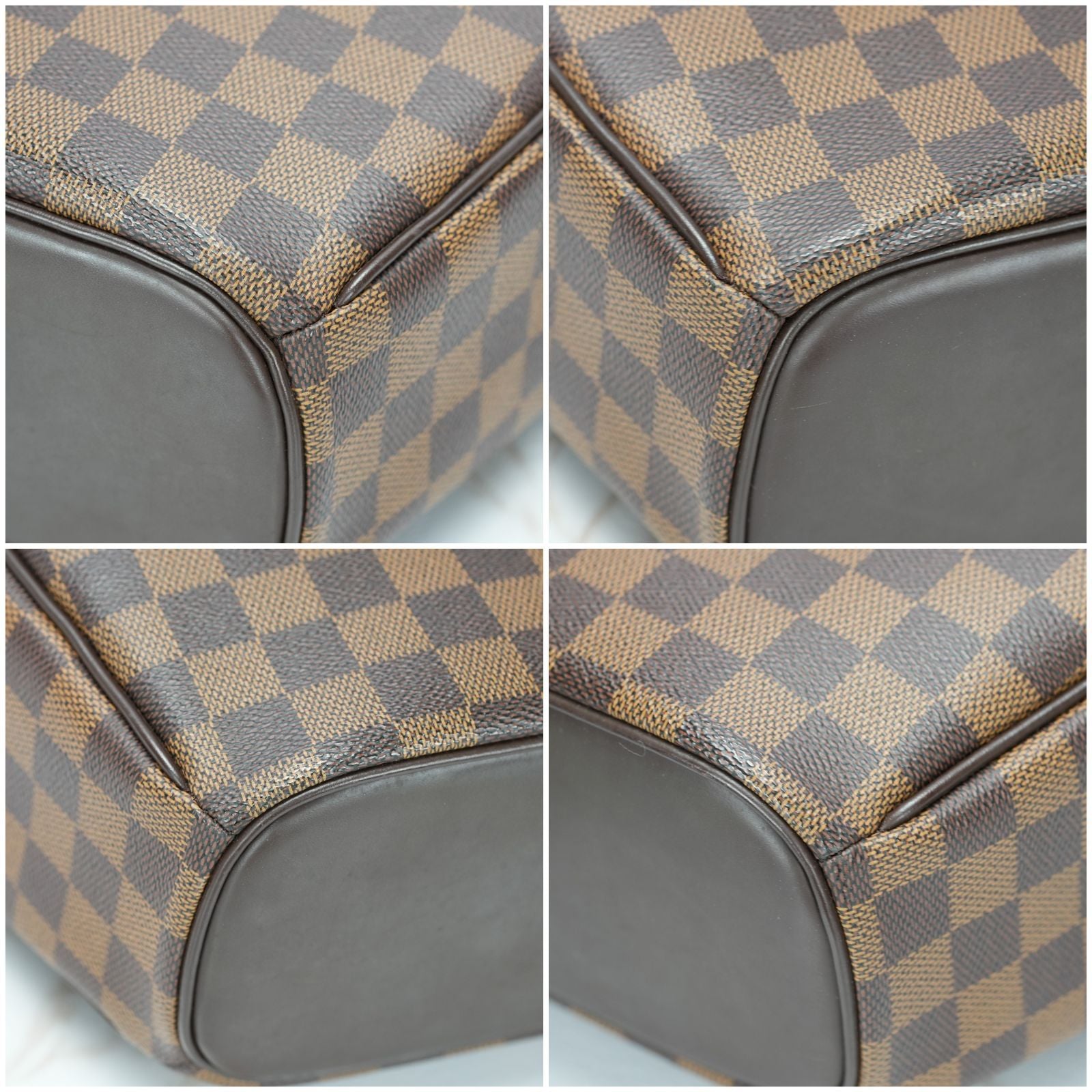 LOUIS VUITTON ダミエ サリア オリゾンタル N51282 バッグ ハンドバッグ ブラウン ショルダーバッグ トートバッグ レディース 保存袋