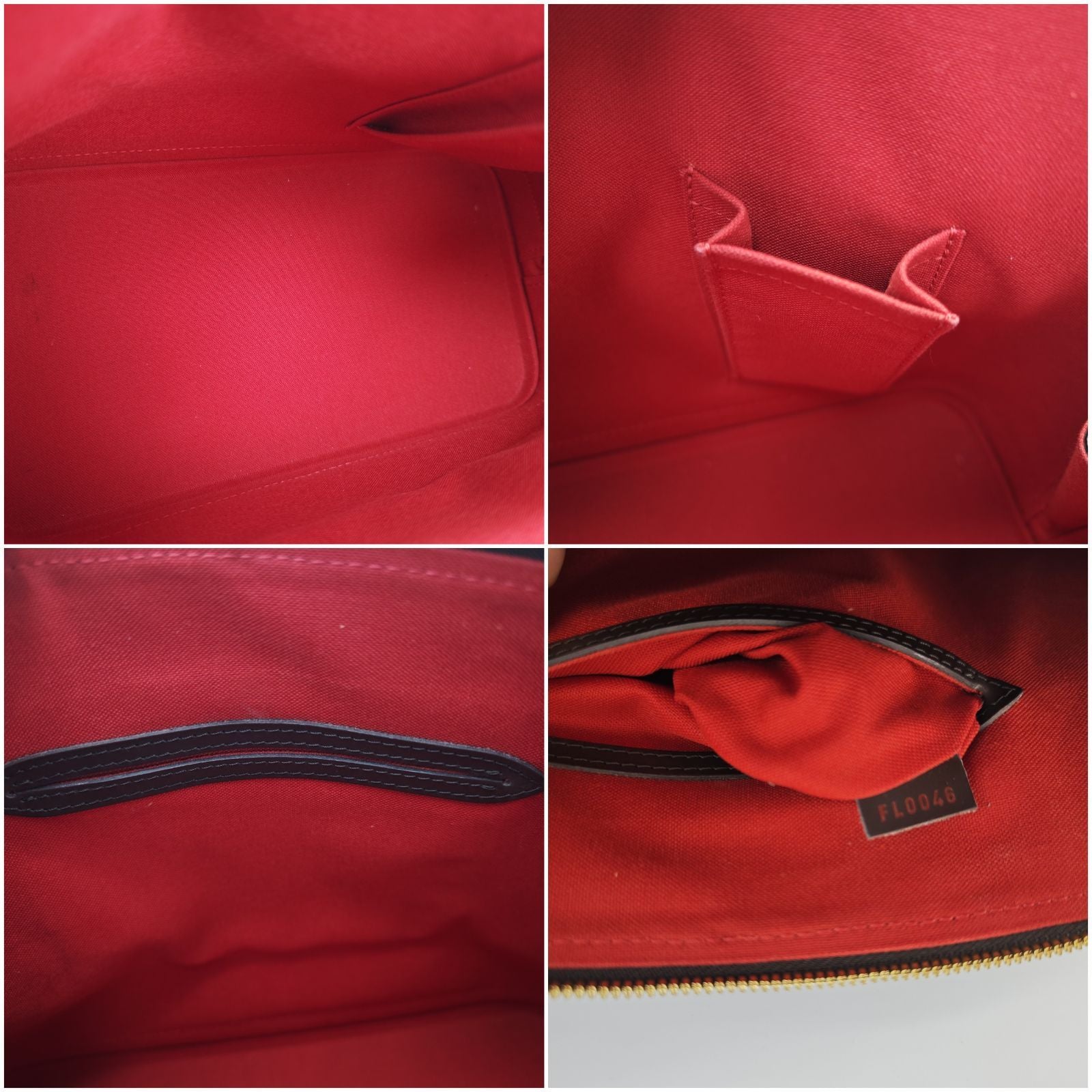 LOUIS VUITTON ルイ・ヴィトン ダミエ・エベヌ アルマ N51131 バッグ ハンドバッグ ブラウン レディース 保存袋  パドロック カデナ 南京錠 鍵