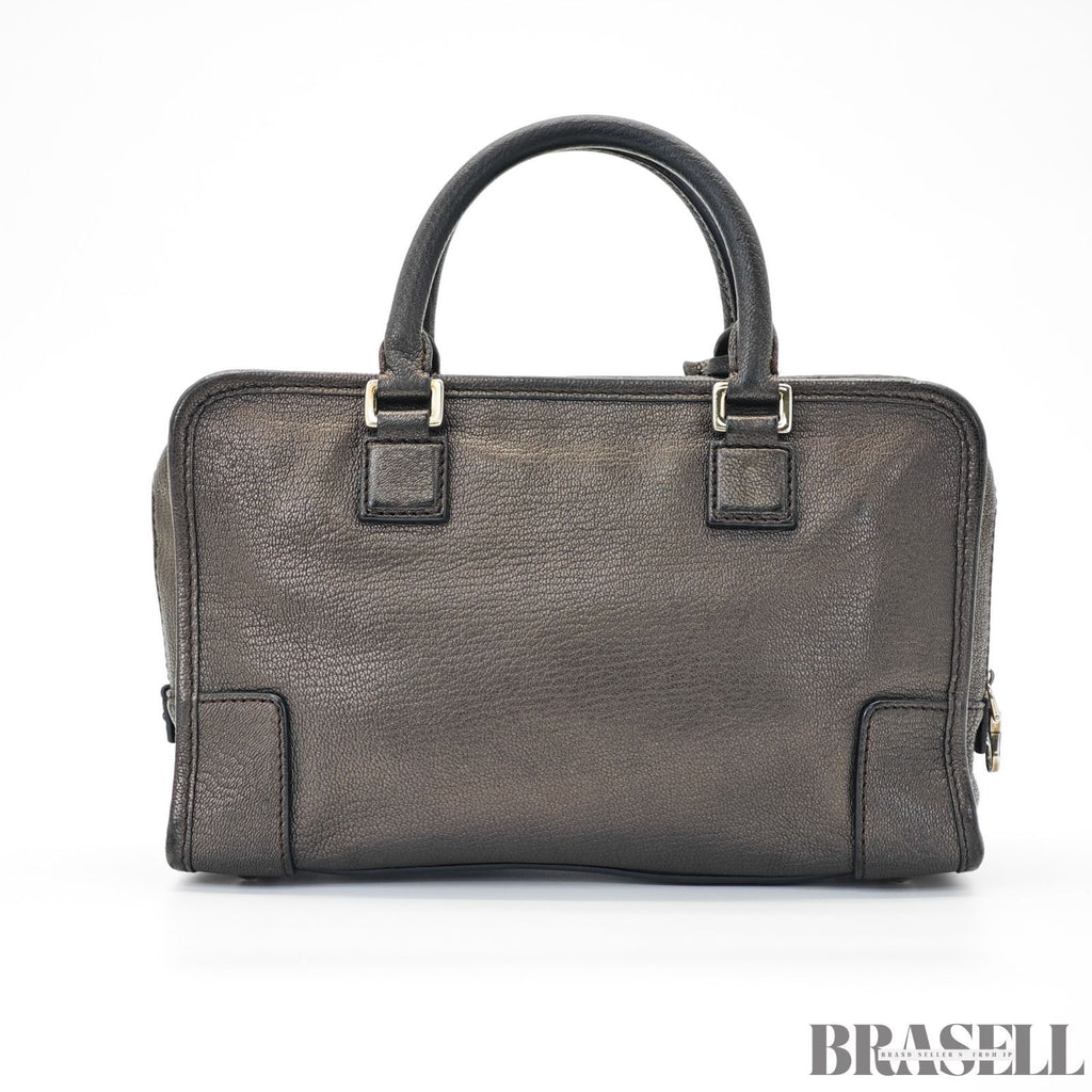 LOEWE ロエベ アマソナ 23 バッグ ハンドバッグ 横長 ガンメタ レディース メンズ